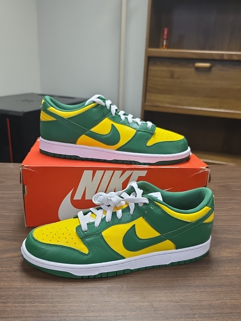 Nike Dunk Low 'Brazil' (2024) CU1727-700 Men's Size 11 New